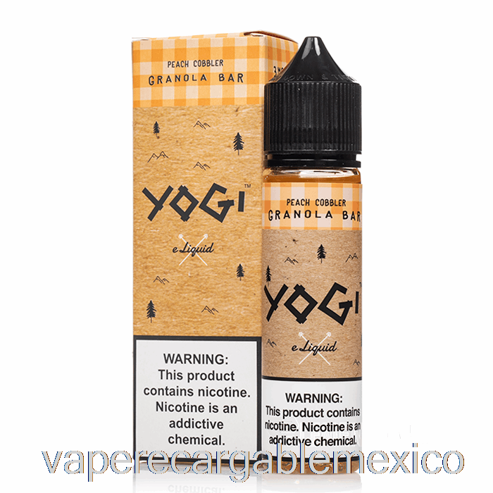 Vape Recargable Barra De Granola Melocotón Zapatero - Yogi E-liquid - 60ml 0mg
